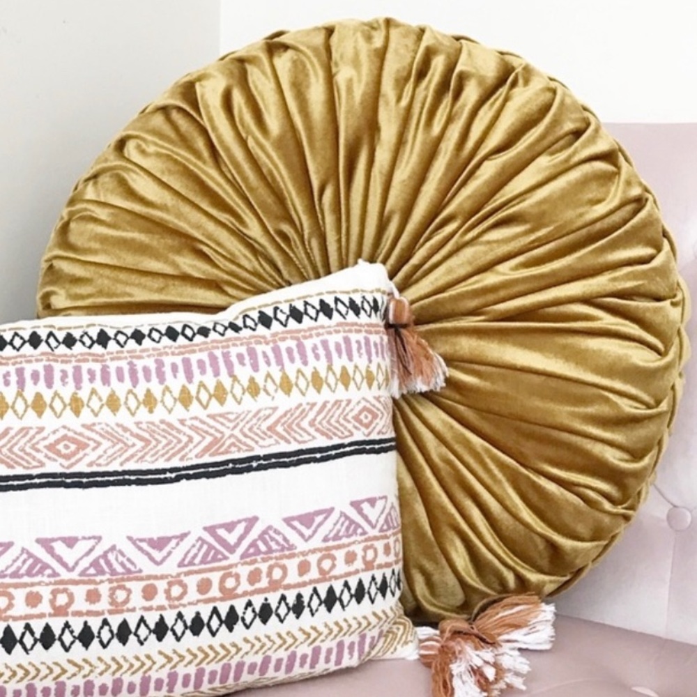 ISO Circle throw pillow
